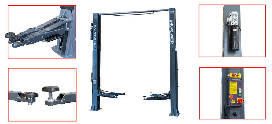 Takpower 5 Ton Üstten Bağlantılı Lift Detay