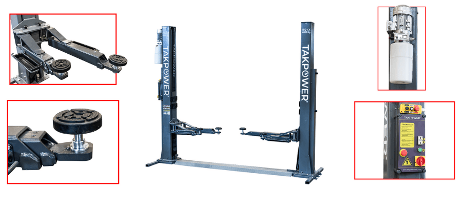 Takpower 4 Ton Lift Kullanım